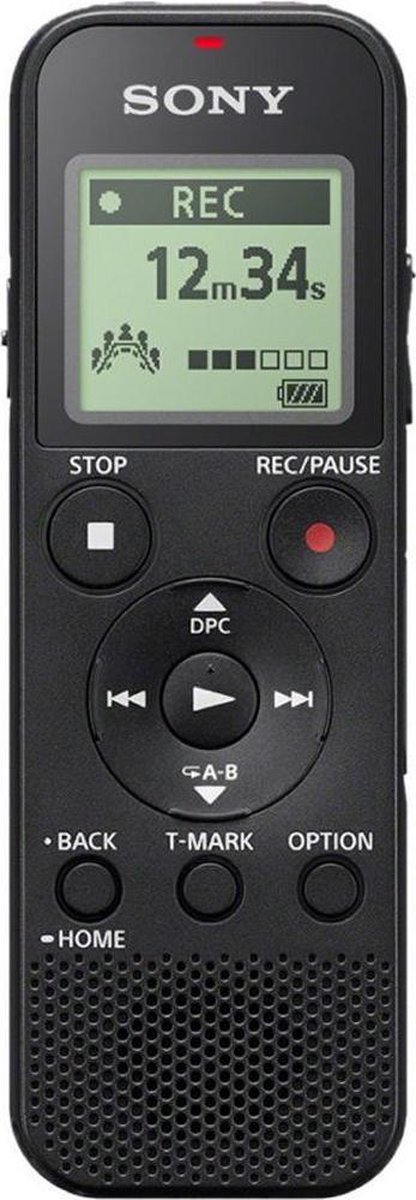 Sony voicerecorder ICDPX370.CE7 - Zwart