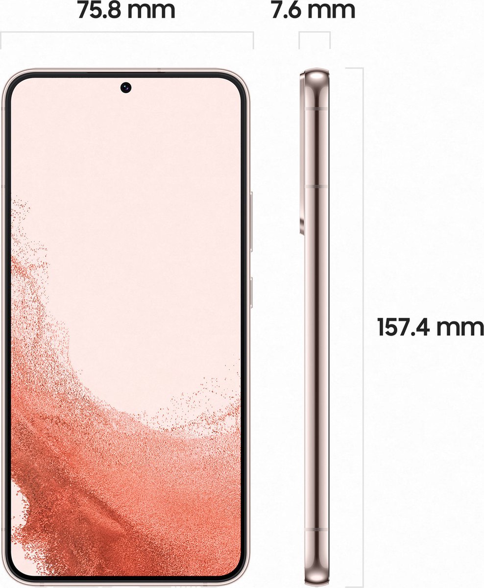 Samsung Galaxy S22 Plus - 256 GB - Roze