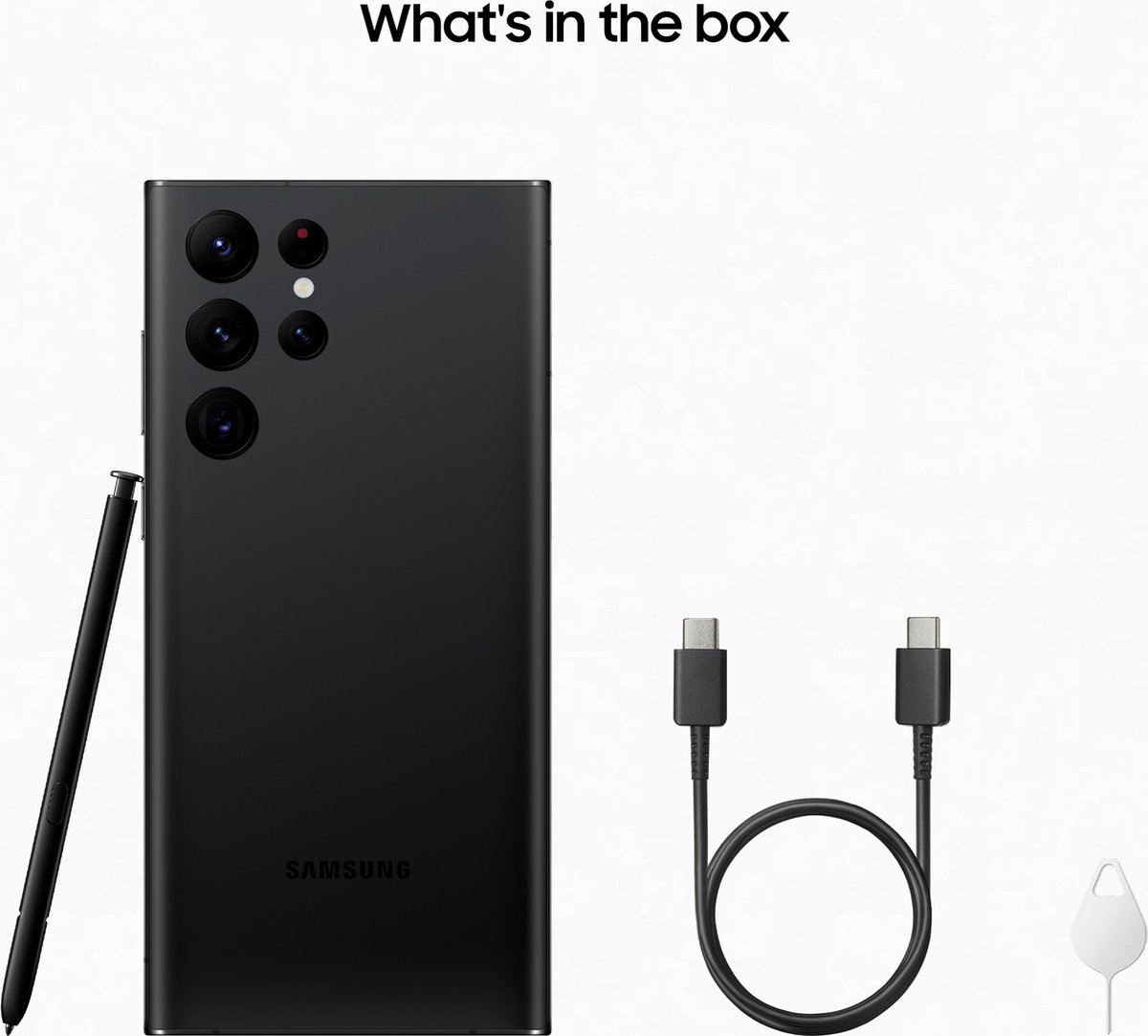 Samsung Galaxy S22 Ultra - 512 GB - Zwart