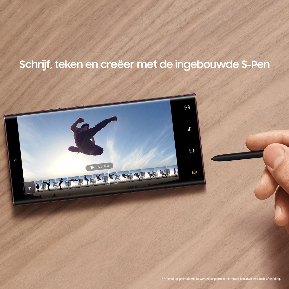 Samsung Galaxy S22 Ultra - 512 GB - Zwart