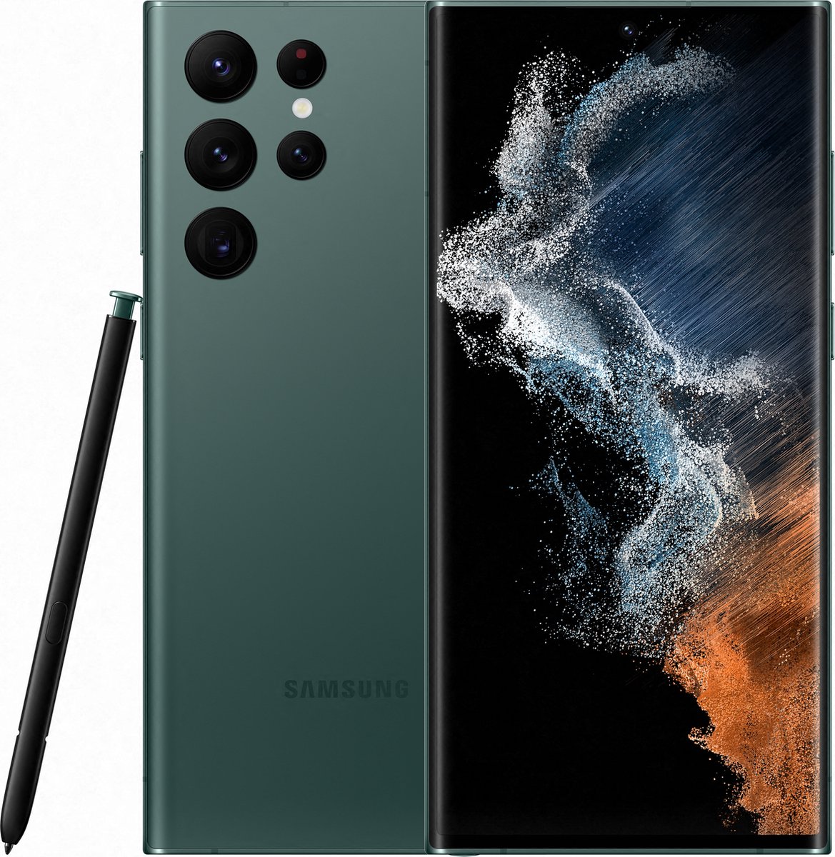 Samsung Galaxy S22 Ultra - 256 GB - Groen