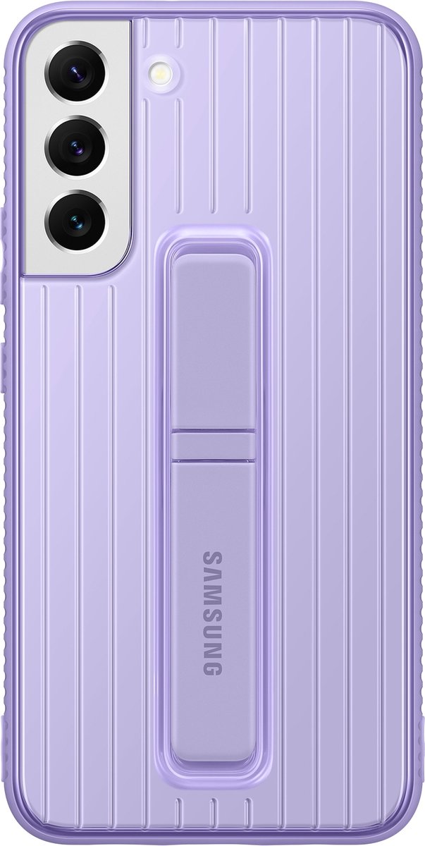 Samsung Galaxy S22 Plus Protective Standing Back Cover - Paars