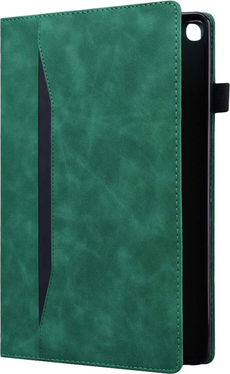 Just in case Business Pocket Samsung Galaxy Tab A8 Book Case - Groen