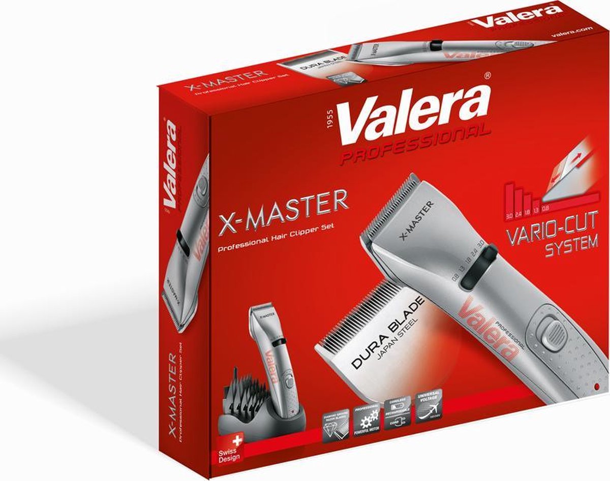 Valera X-master Plus Tondeuseset - Silver