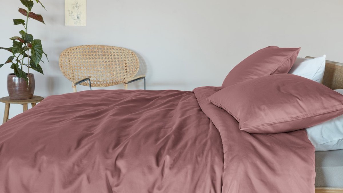 Beddinghouse Dekbedovertrek Conscience - 240 x 200/220 cm - Roze