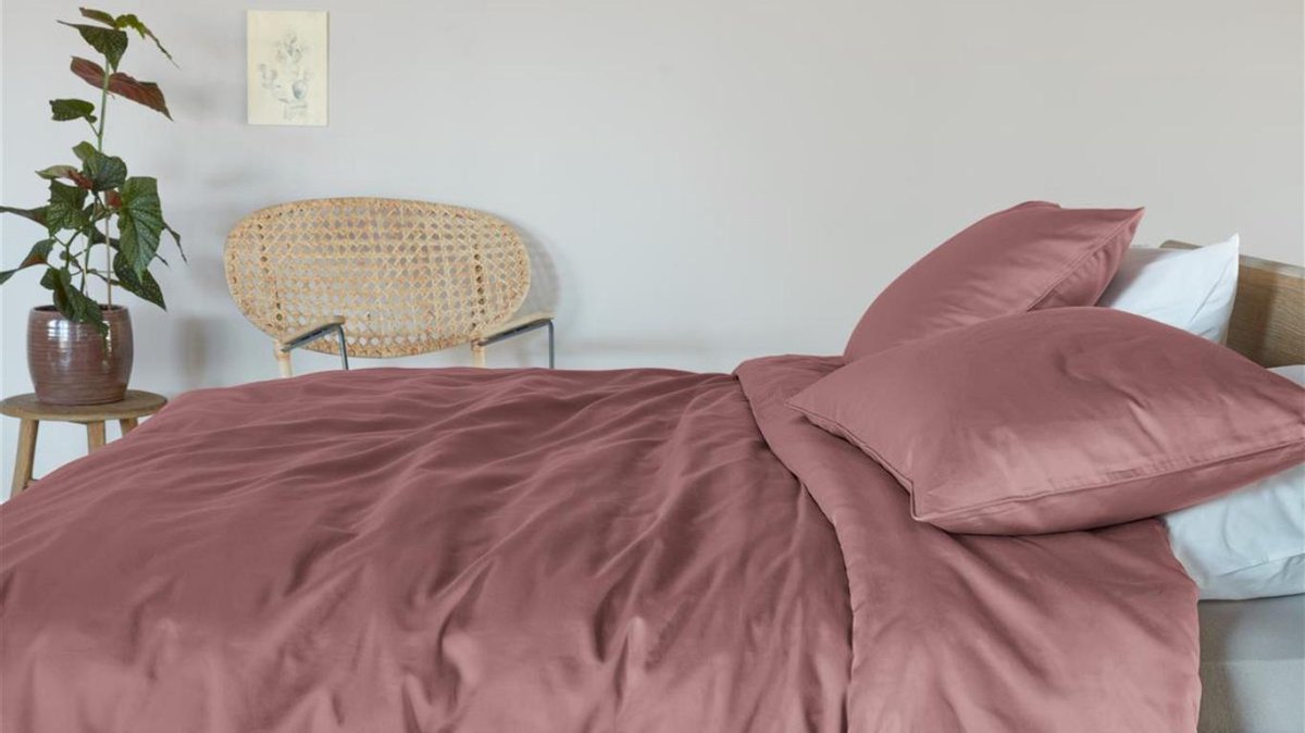 Beddinghouse Dekbedovertrek Conscience - 240 x 200/220 cm - Roze