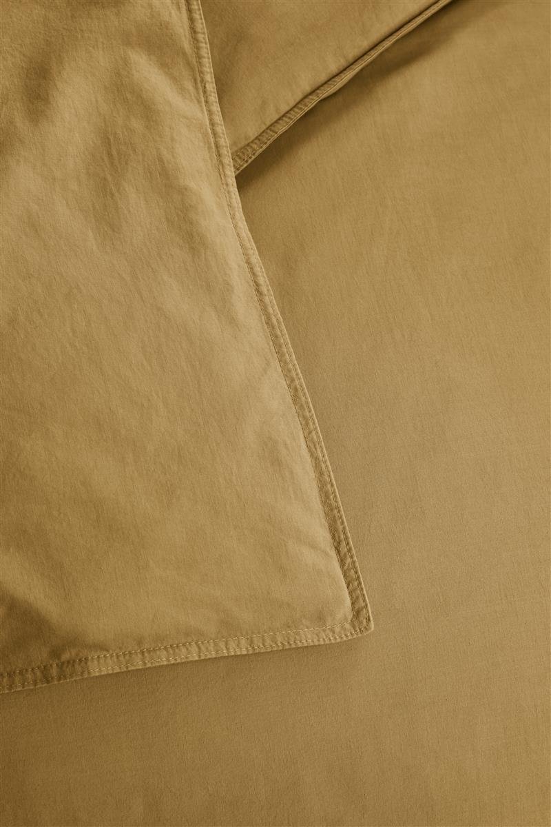 Beddinghouse Dekbedovertrek Organic Basic - 140 x 200/220 cm - Geel