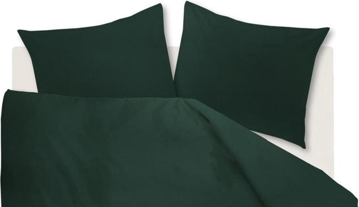 Beddinghouse Dekbedovertrek Organic Basic - 140 x 200/220 cm - Groen