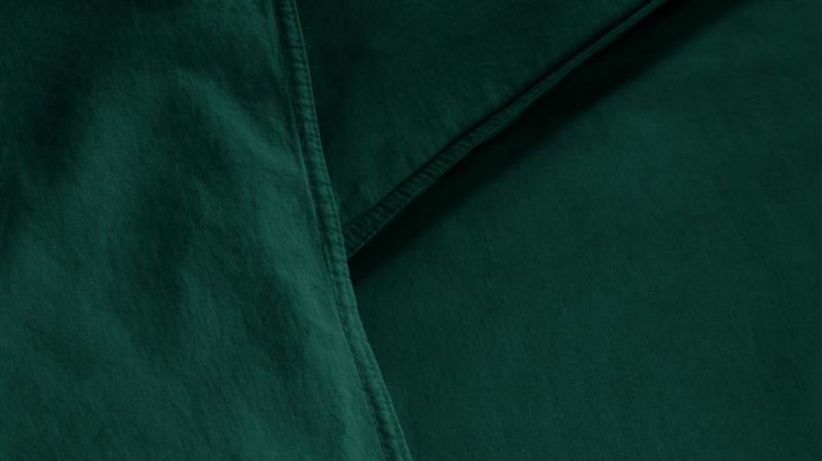 Beddinghouse Dekbedovertrek Organic Basic - 140 x 200/220 cm - Groen