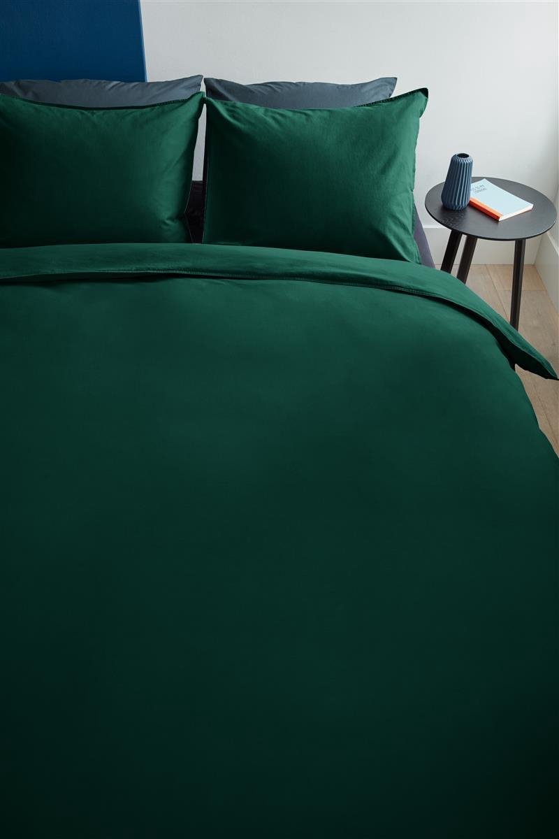 Beddinghouse Dekbedovertrek Organic Basic - 140 x 200/220 cm - Groen