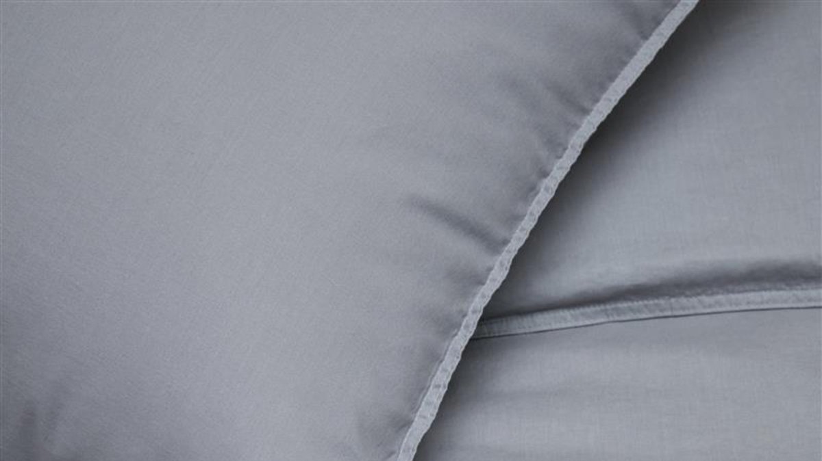 Beddinghouse Dekbedovertrek Organic Basic - 200 x 200/220 cm - Grijs