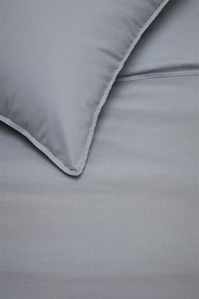 Beddinghouse Dekbedovertrek Organic Basic - 200 x 200/220 cm - Grijs