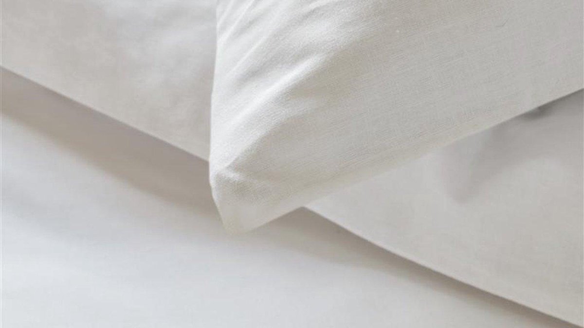 Beddinghouse Dekbedovertrek Organic Basic - 140 x 200/220 cm - wit