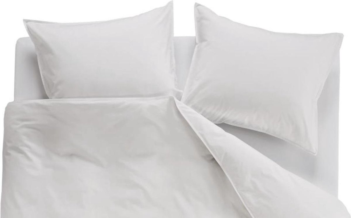 Beddinghouse Dekbedovertrek Organic Basic - 140 x 200/220 cm - wit