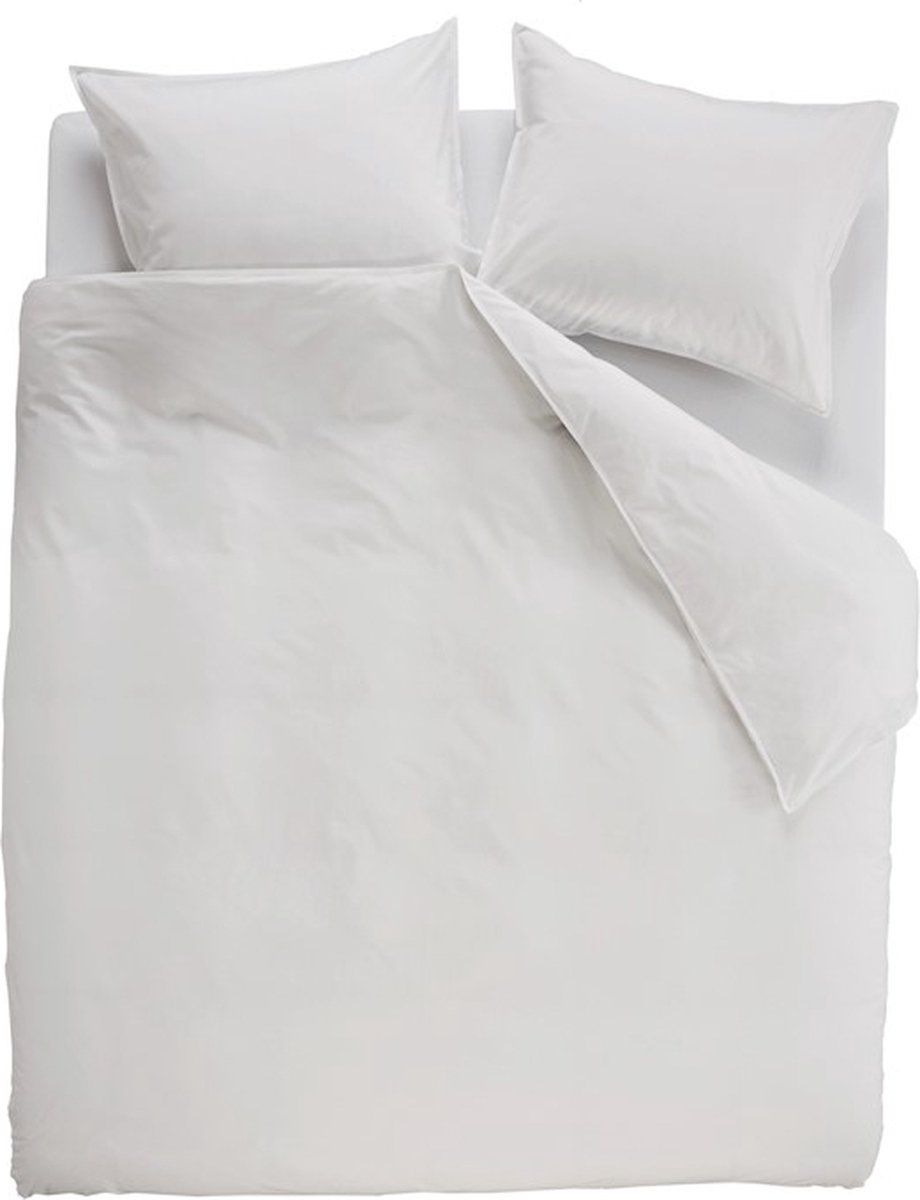 Beddinghouse Dekbedovertrek Organic Basic - 140 x 200/220 cm - wit