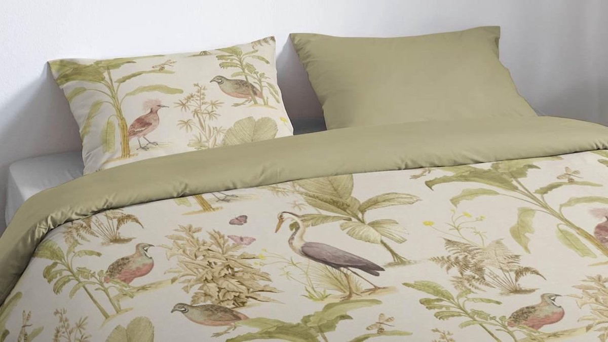 Good Morning Dekbedovertrek Vintage Garden - 200 x 200/220 cm - multicolour
