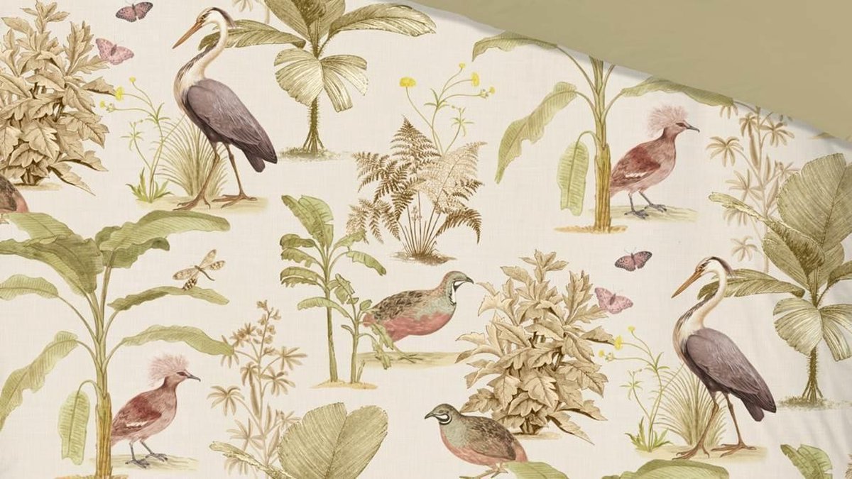 Good Morning Dekbedovertrek Vintage Garden - 200 x 200/220 cm - multicolour