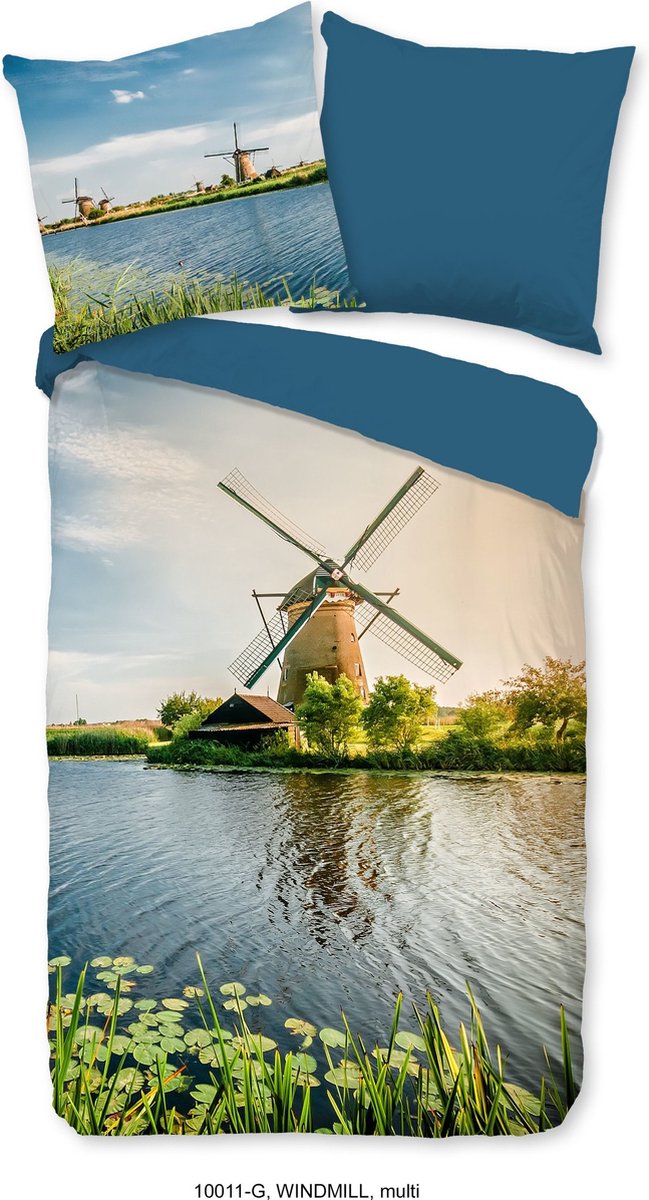 Good Morning Dekbedovertrek Windmill - 140 x 200/220 cm - multicolour