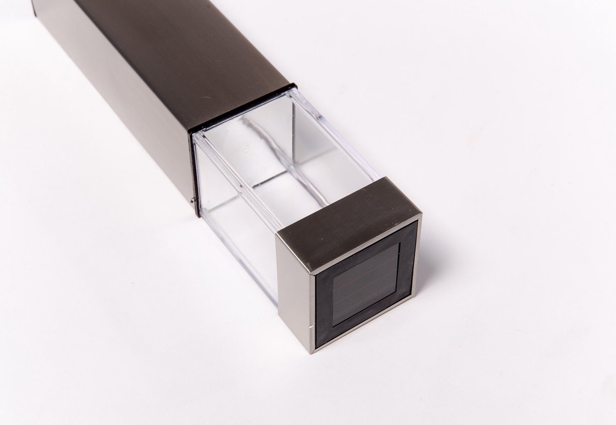 Grundig Edco - Solar Tuinlampen - Set Van 3 - Led - 39 Cm X 55 Cm