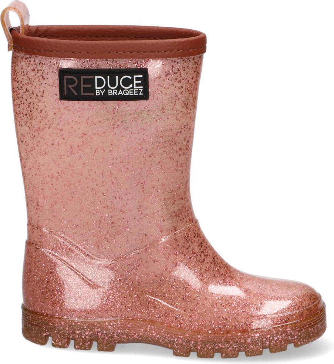 Reduce By Braqeez - Rainboot Glitter Pink - Roze