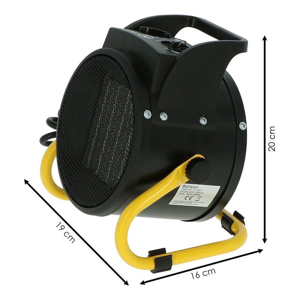 Benson Elektrische Heater - 2000 Watt