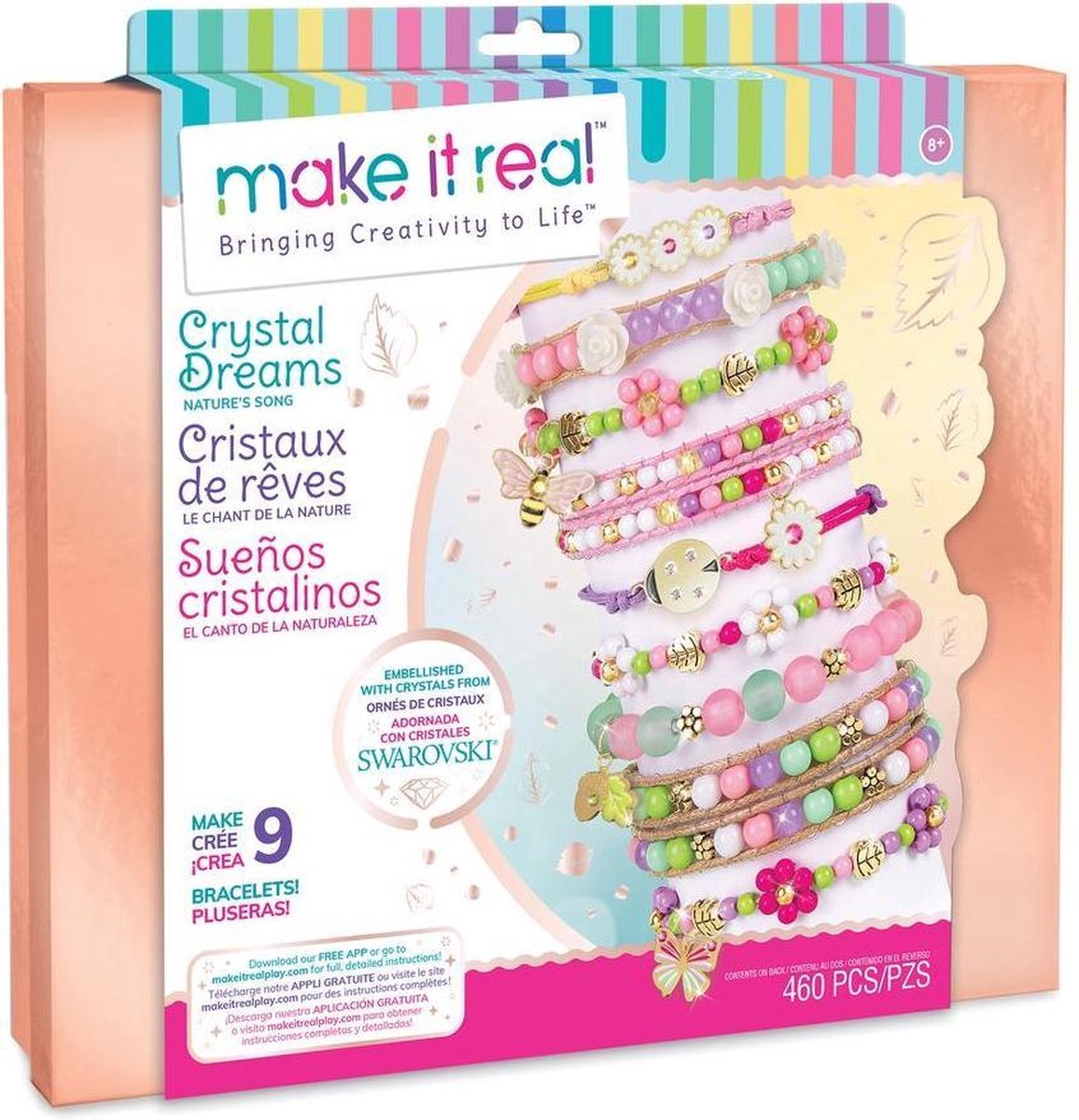 make it real armbanden Crystal Dreams meisjes 461 delig