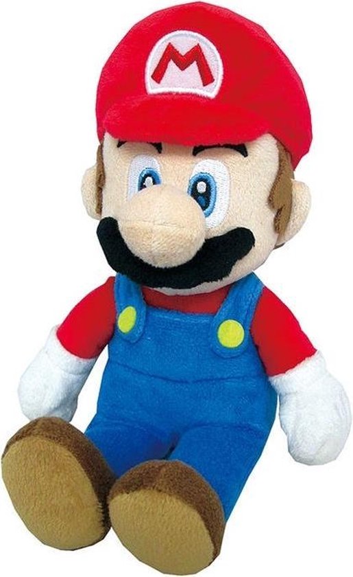 Little Buddy Toys Super Mario Bros.: Mario Plush, 24 Cm