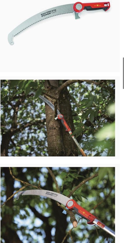 WOLF-Garten Power Cut Saw Pro 370 - Rood