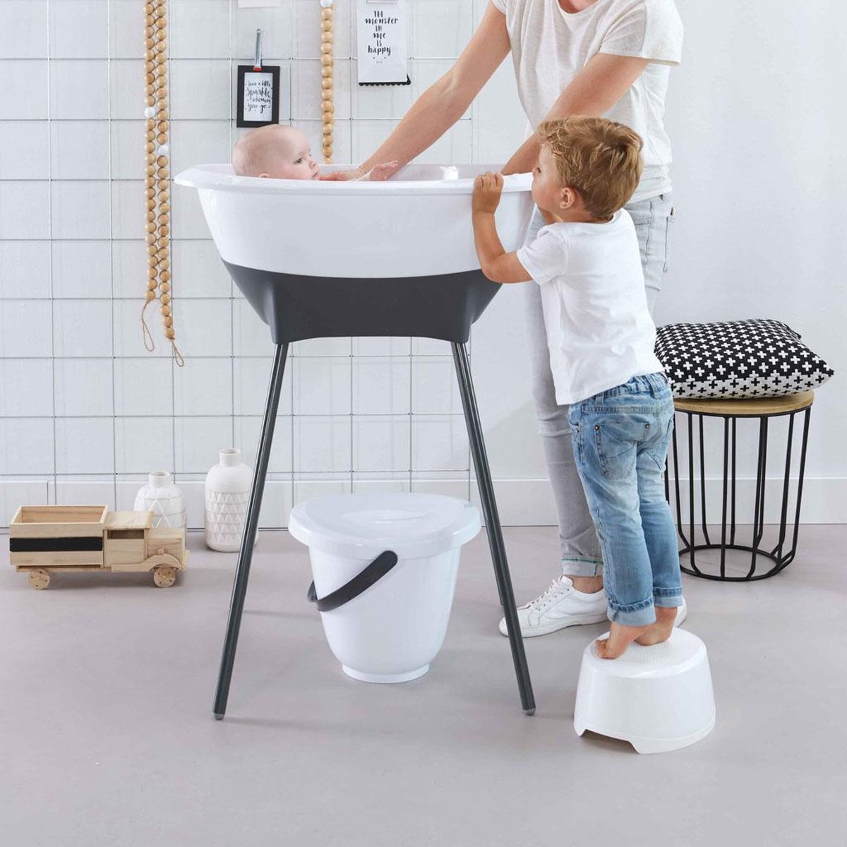 Luma Babybadje Snow White - Wit