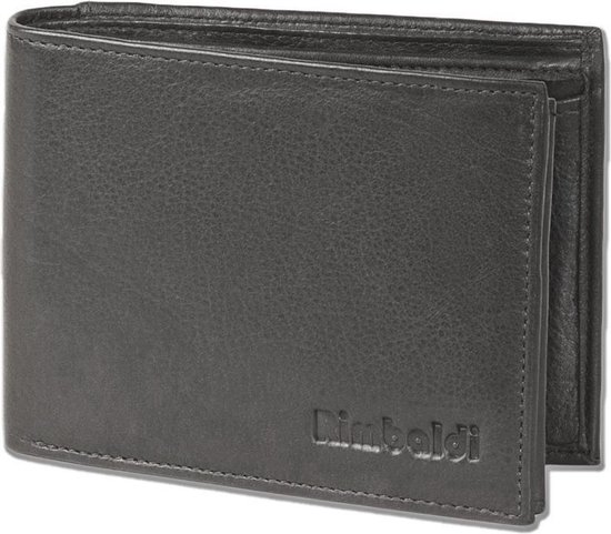 Rimbaldi Heren Portemonnee Billfold Model - - Zwart