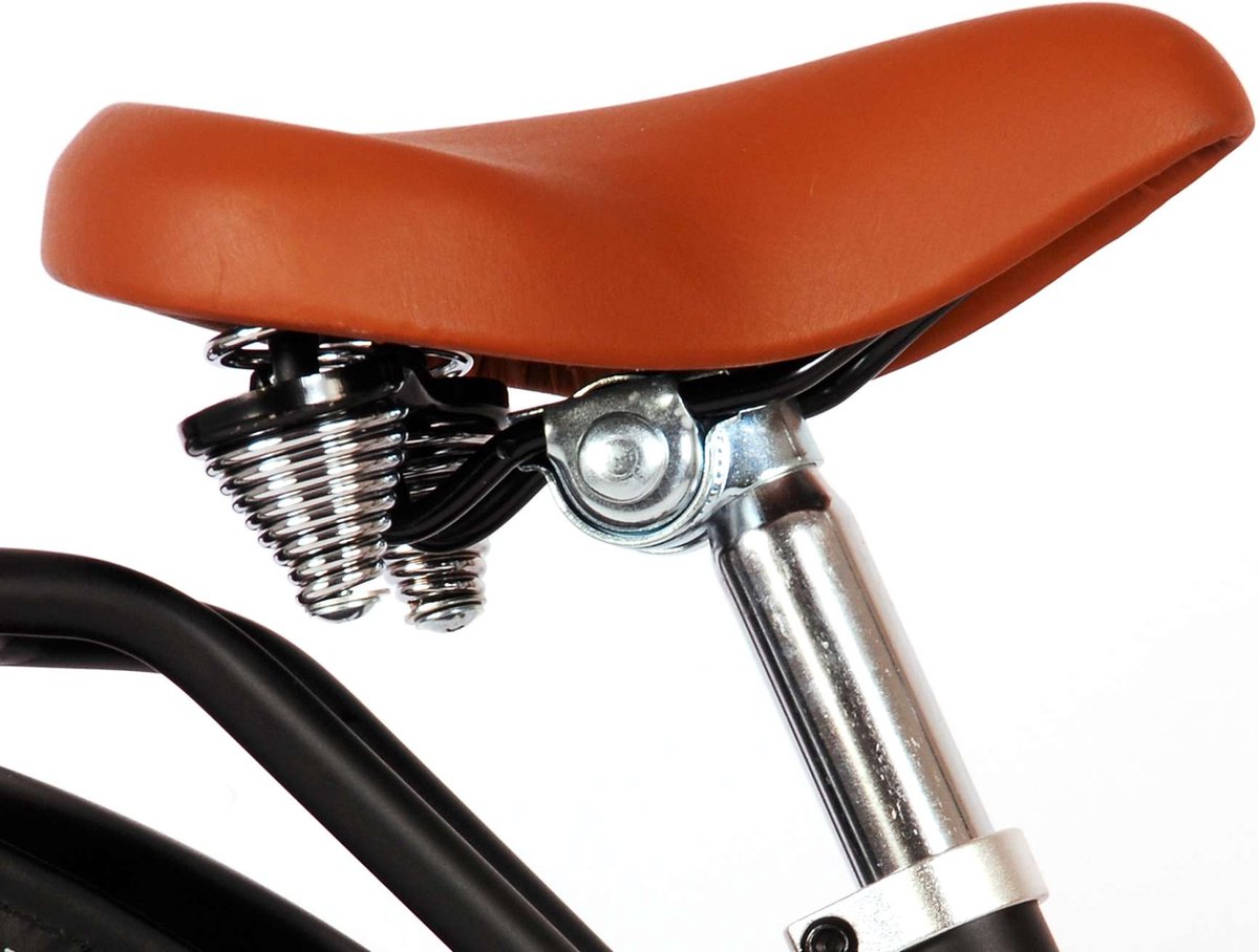 Volare Classic Oma Meisjesfiets 24 inch Mat - Zwart