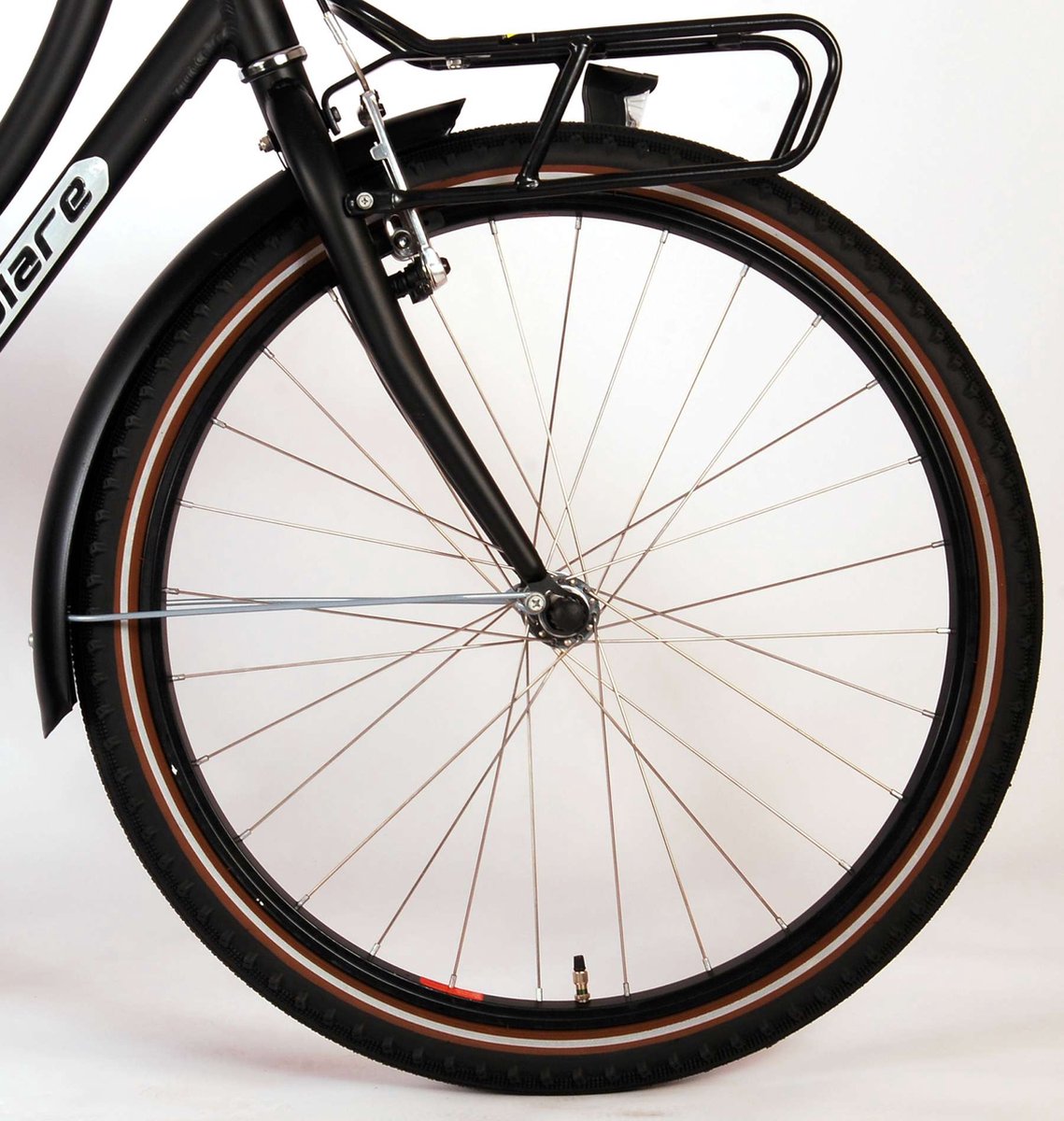 Volare Classic Oma Meisjesfiets 24 inch Mat - Zwart