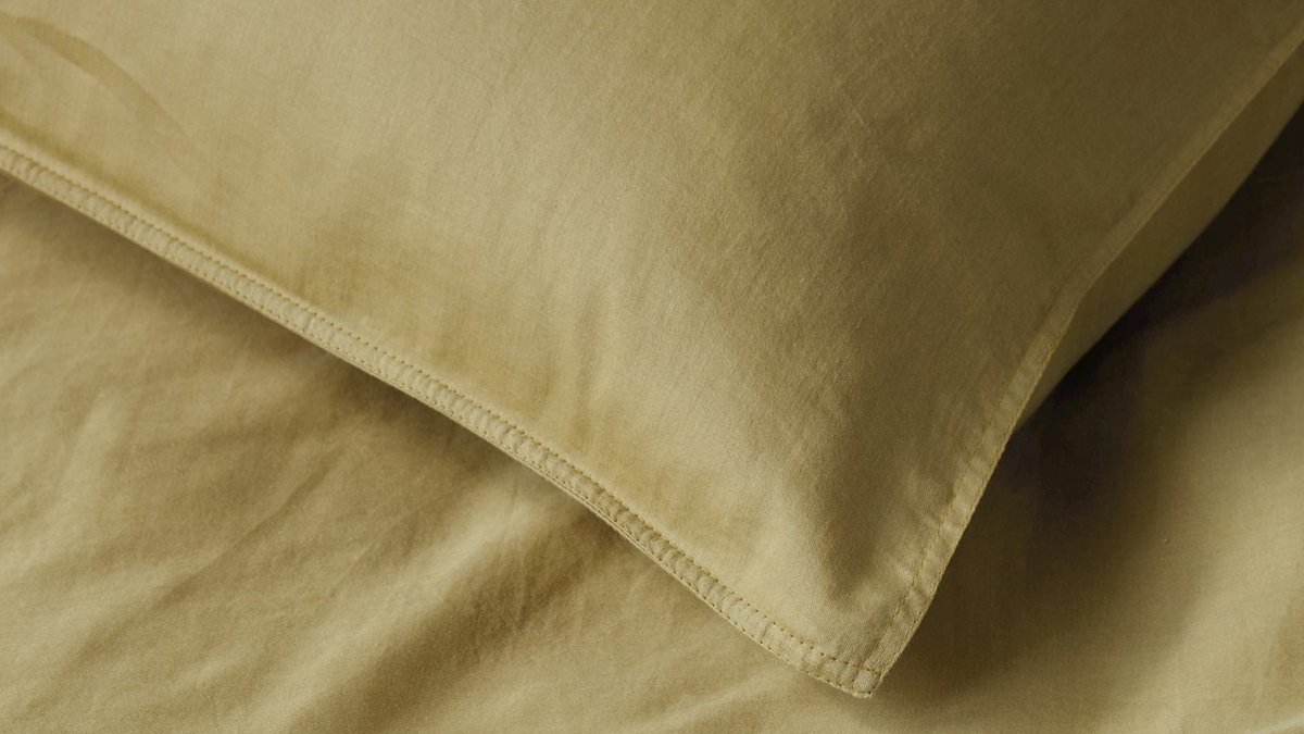 vtwonen Dekbedovertrek Earth - 240 x 200/220 cm - Geel