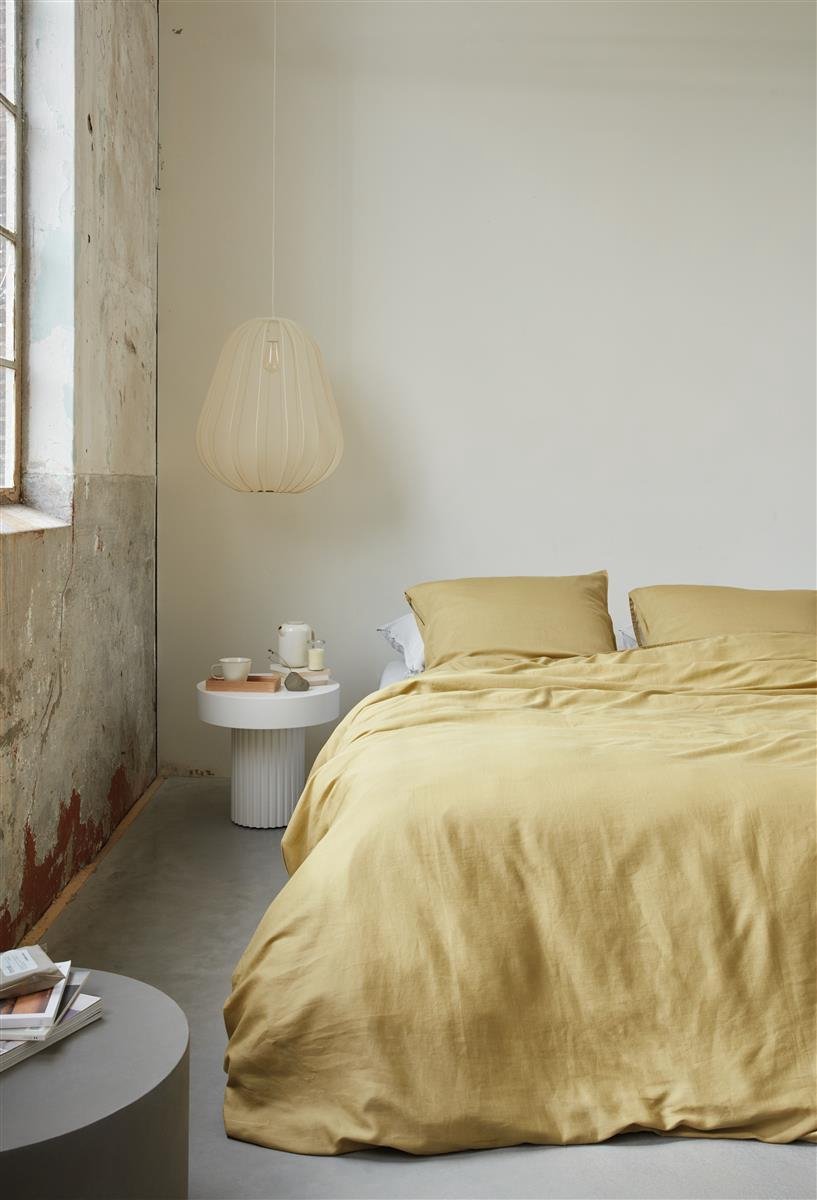 vtwonen Dekbedovertrek Earth - 240 x 200/220 cm - Geel