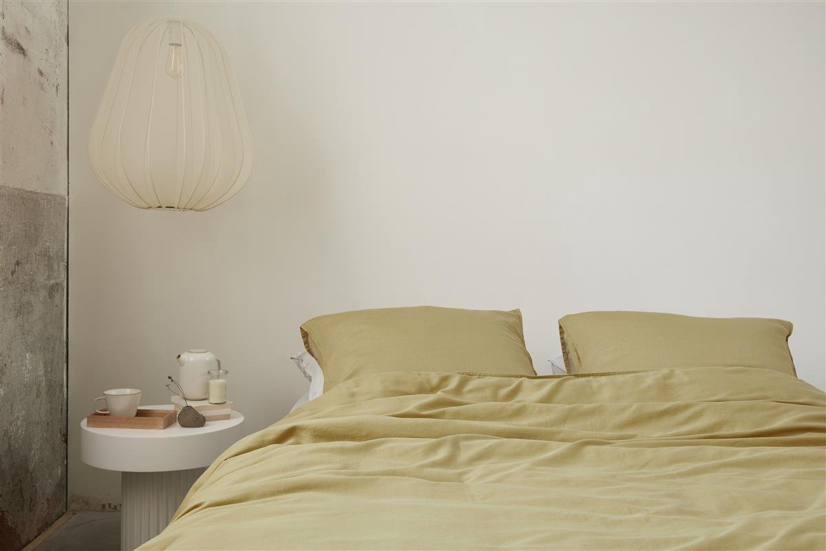 vtwonen Dekbedovertrek Earth - 240 x 200/220 cm - Geel