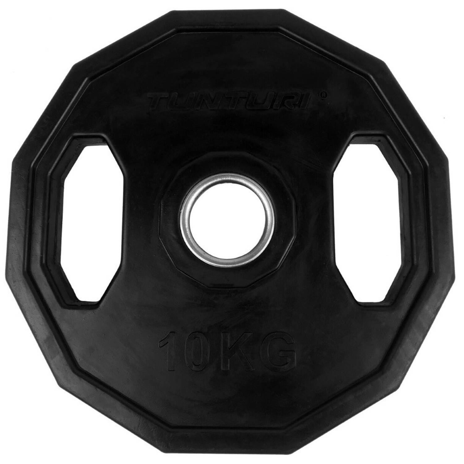 Tunturi Olympic Rubber Plate - 10 Kg