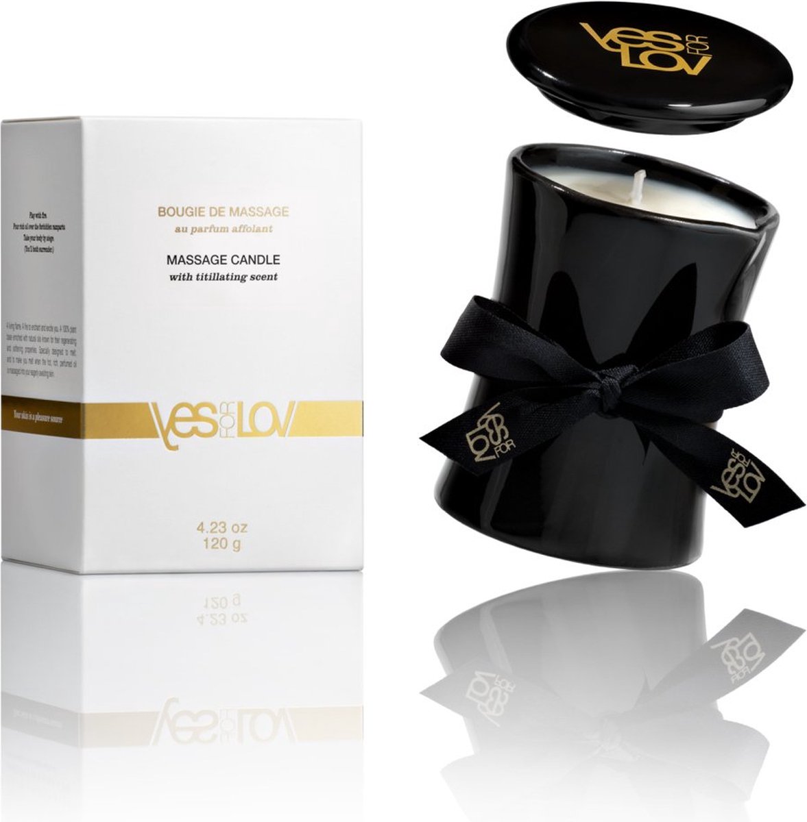 YesforLov massage candle