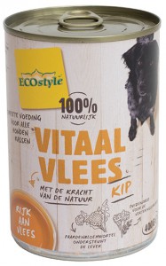 ECOStyle Blik Vitaal Vlees Adult - Hondenvoer - 400 g