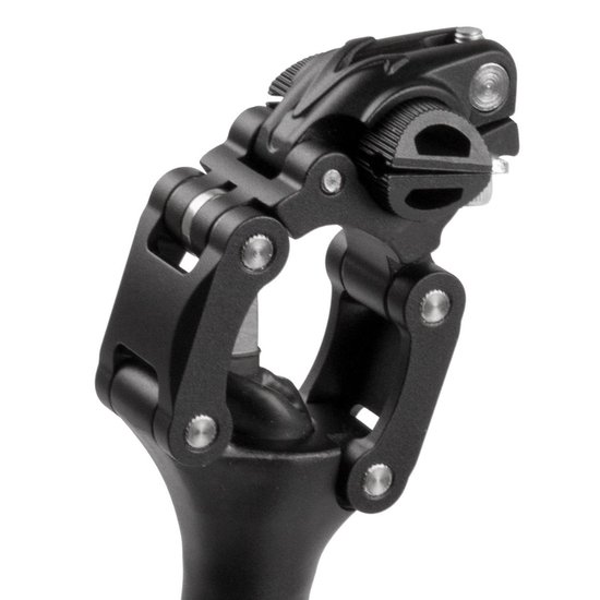 M-wave Zadelpen Verstelbaar Parallelogram 30,9 X 350 Mm - Zwart