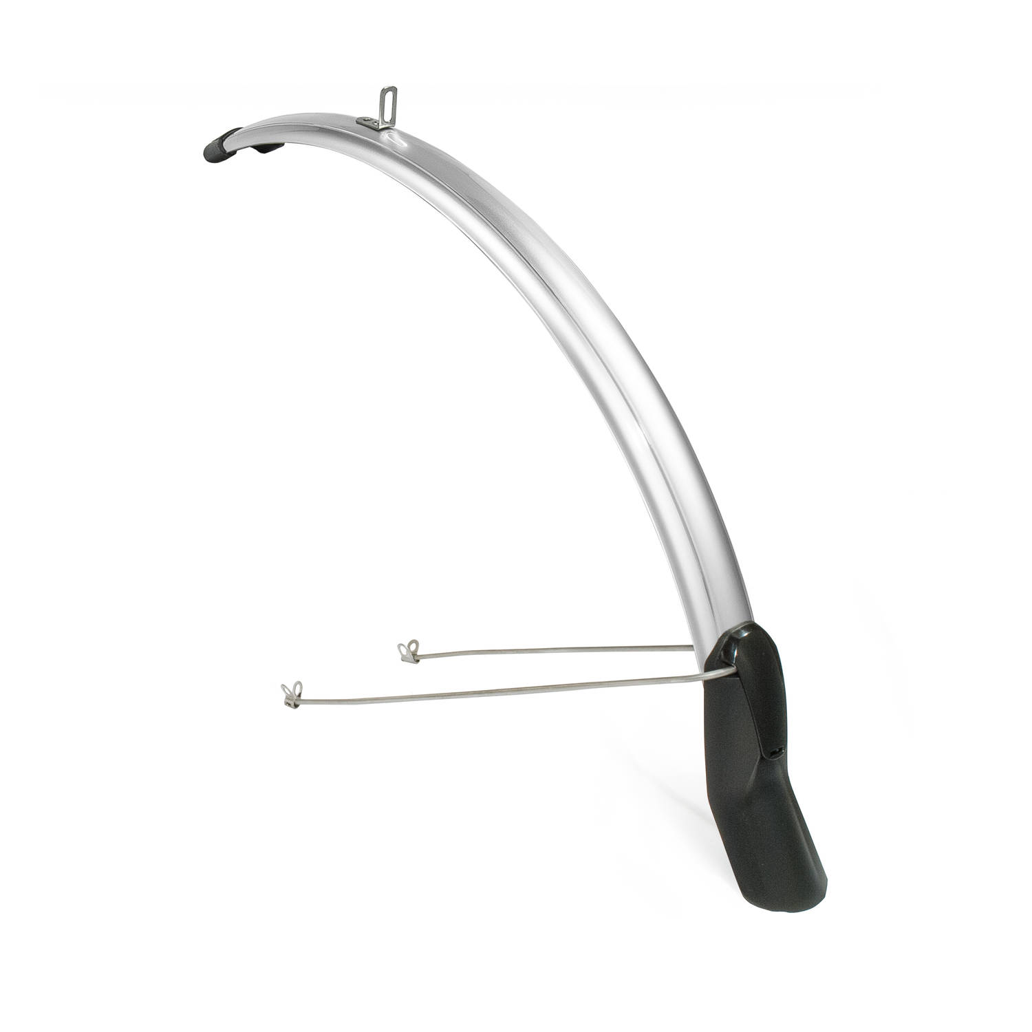 Eurofender Voorspatbord Scatto 26-28 Inch 51 Mm Zilver - Silver