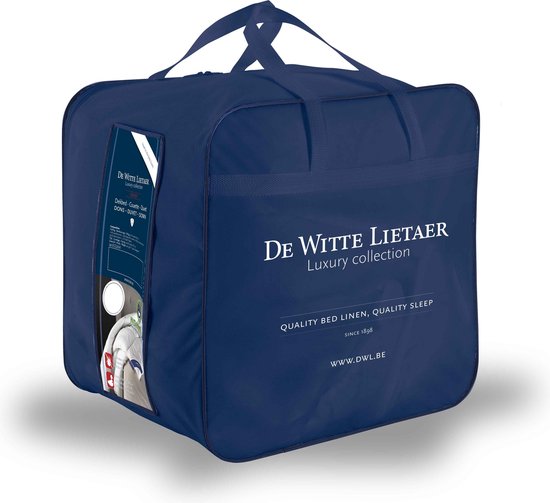 De Witte Lietaer Dete Lietaer Ducky Dekbed - Lits-jumeaux (240x220 Cm) - Enkel - Wit