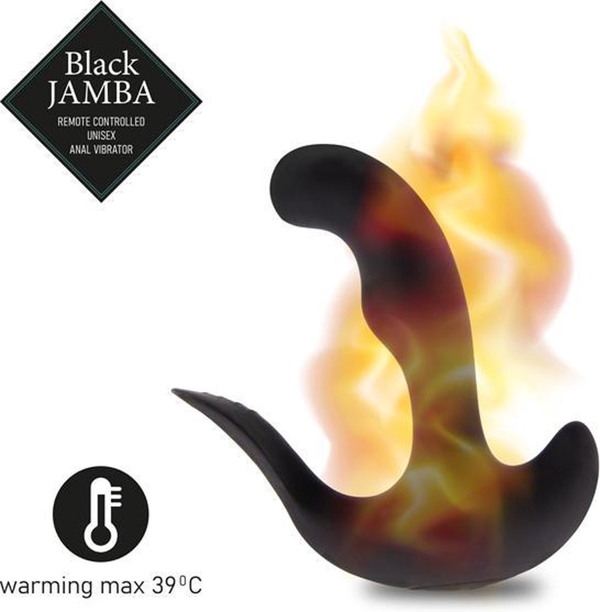 Feelz Toys - Black Jamba Anaal Vibrator