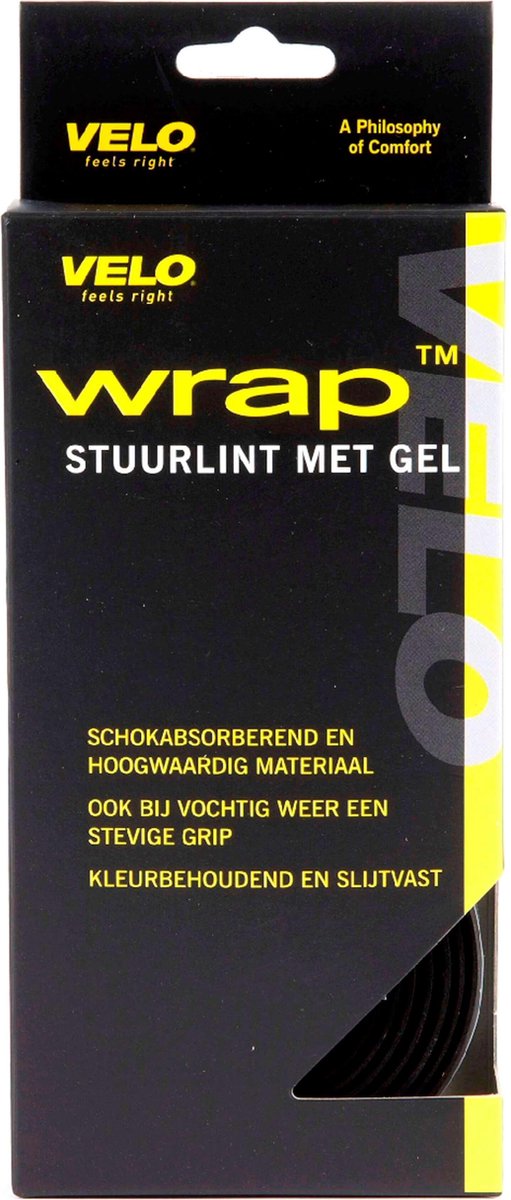 TOM Stuurlint Gel Kurkprint - Zwart