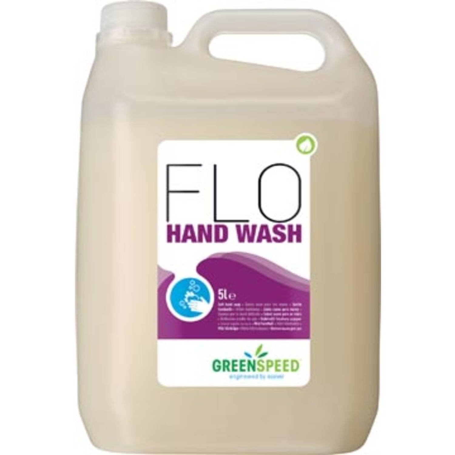 Greenspeed Handzeep Flo, Voor Frequent Gebruik, Bloemenparfum, Flacon Van 5 Liter