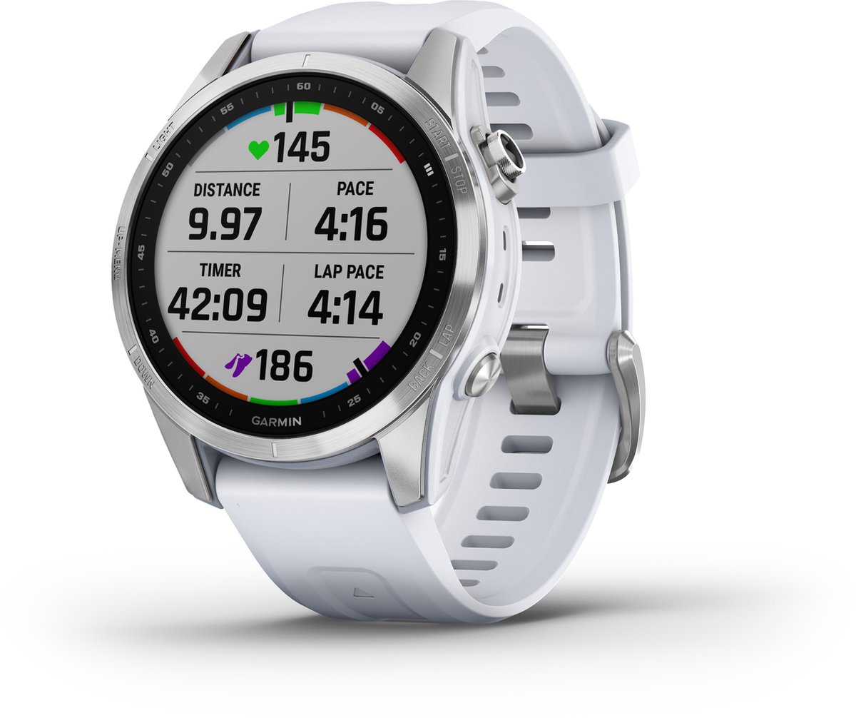 Garmin fenix 7S Zilver/ - Wit