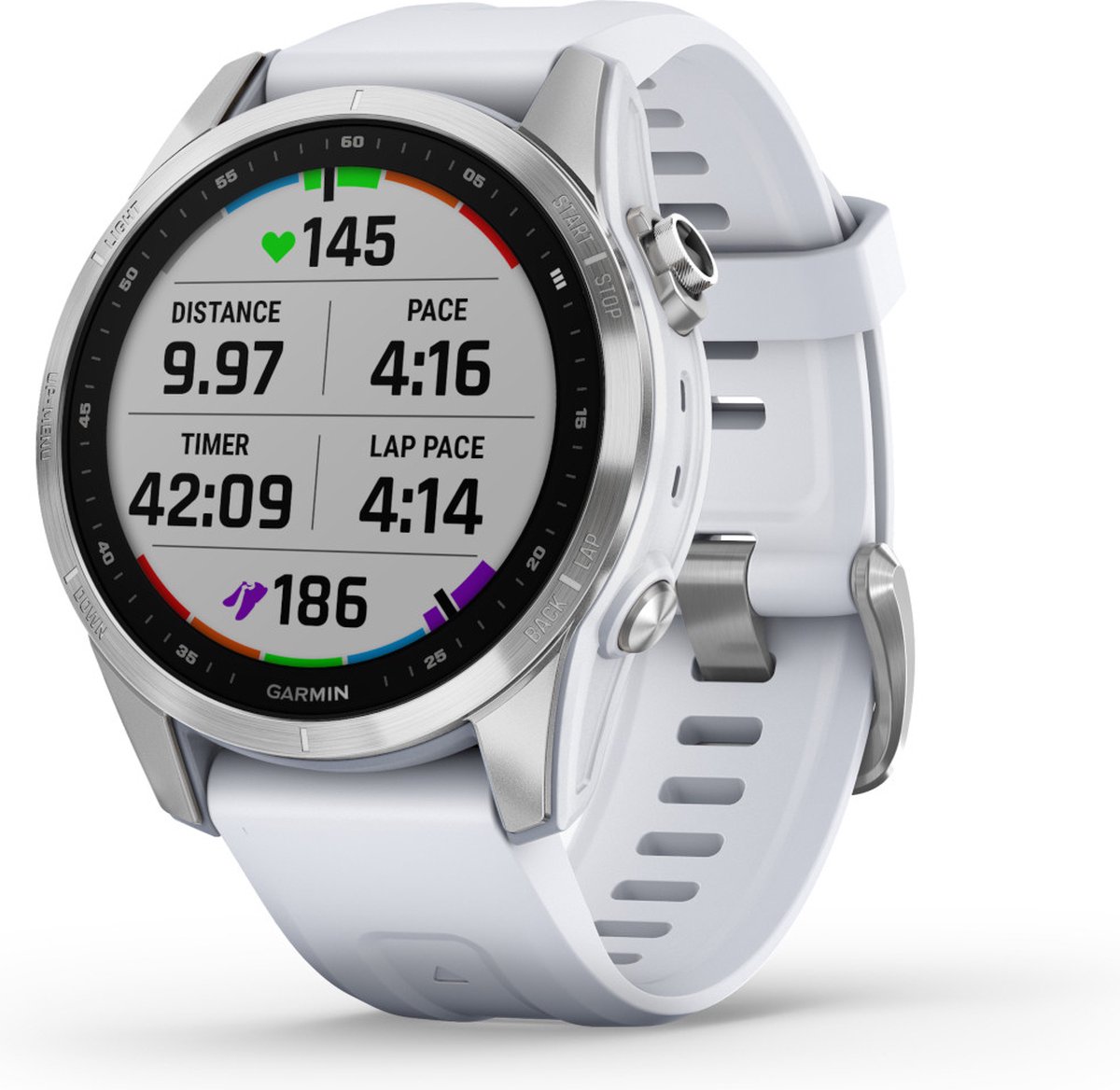 Garmin fenix 7S Zilver/ - Wit