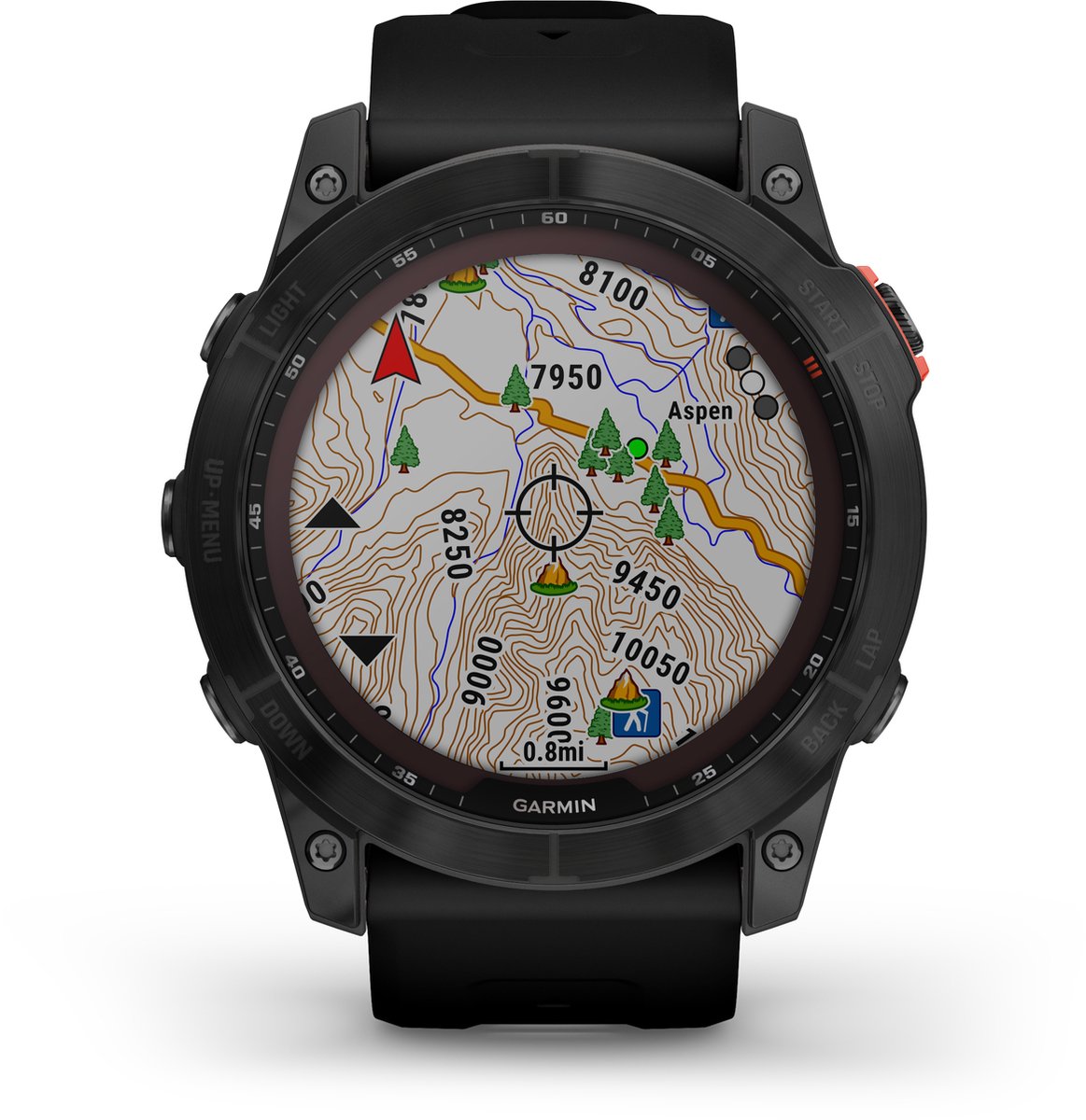 Garmin fenix 7X Solar/ - Zwart