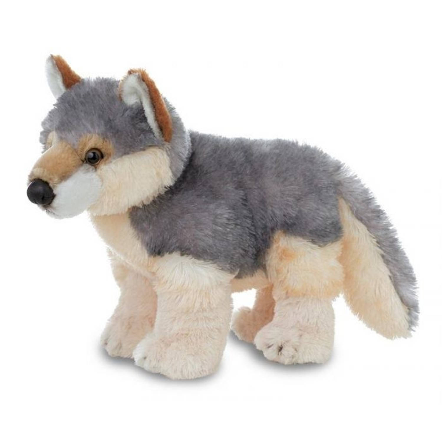 Aurora Knuffel Flopsie Wily Wolf 30,5 Cm - Grijs