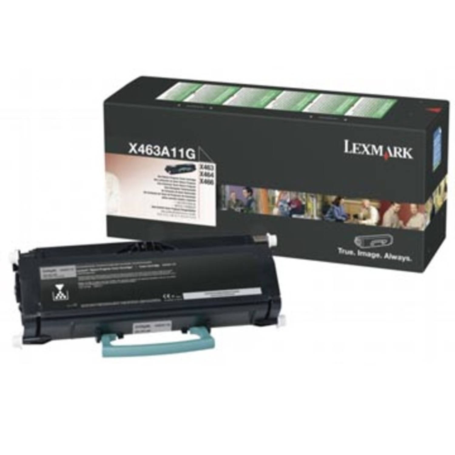 Lexmark Toner Kit Return Program - 3500 Pagina's - X463a11g - Zwart