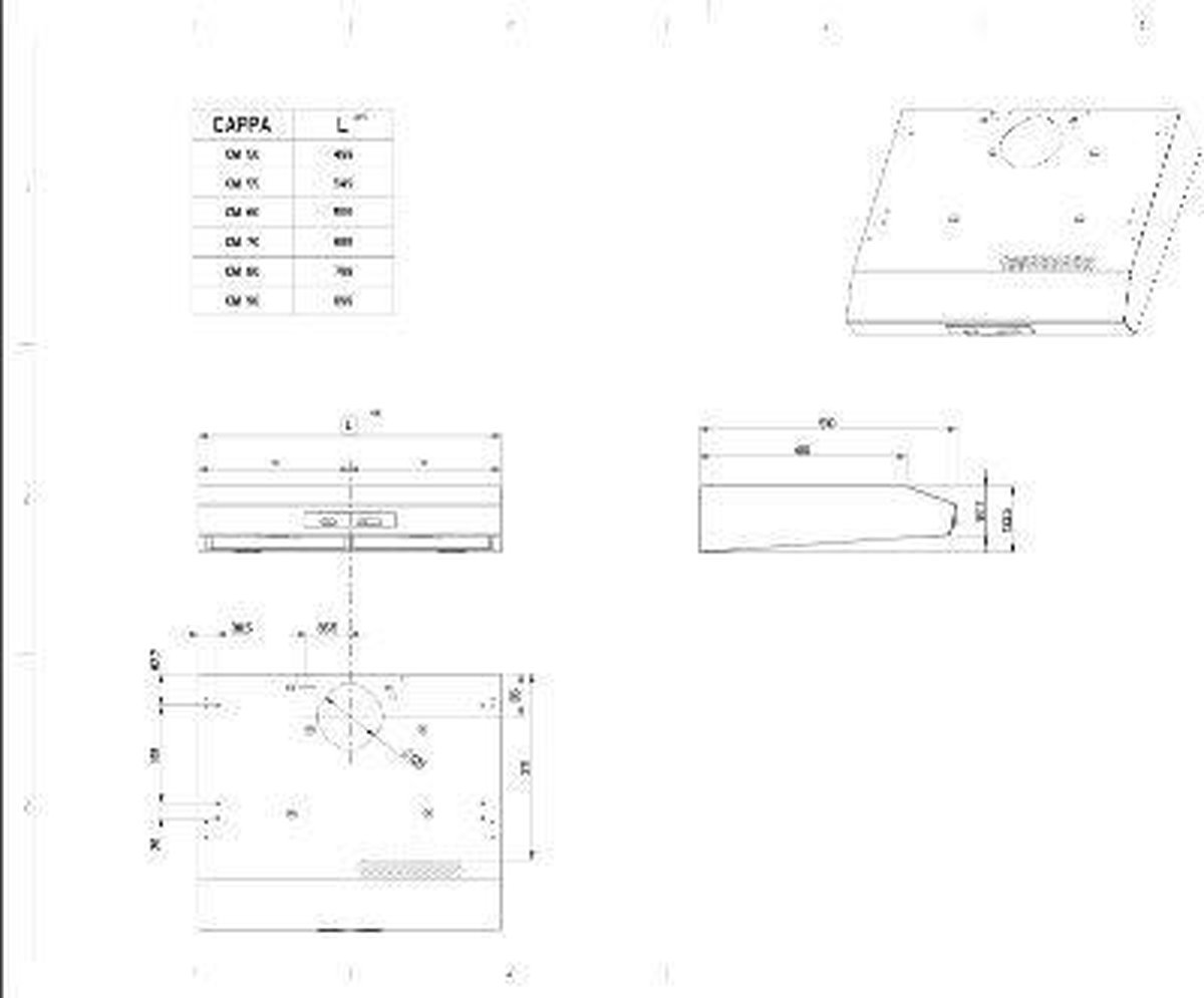 Beko HNS91210X Onderbouw Afzuigkap - Silver